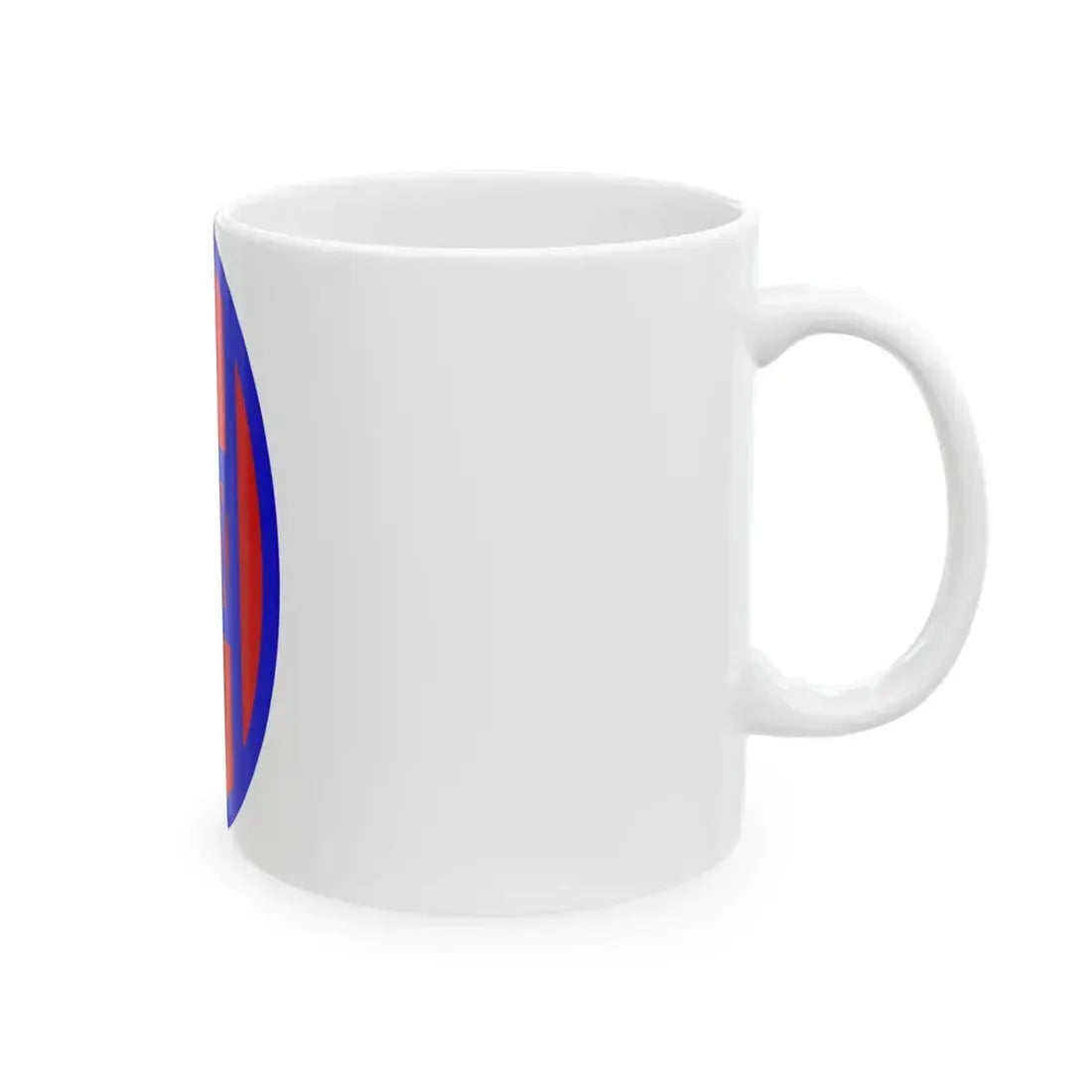 30th Infantry Division SSI (U.S. Army) White Coffee Mug - Go Mug Yourself