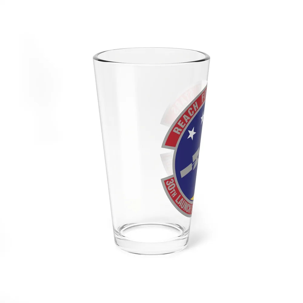 30th Launch Support Squadron (U.S. Air Force) Pint Glass 16oz-Go Mug Yourself