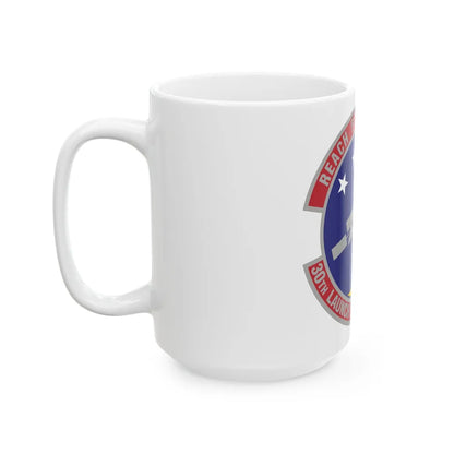 30th Launch Support Squadron (U.S. Air Force) White Coffee Mug-Go Mug Yourself