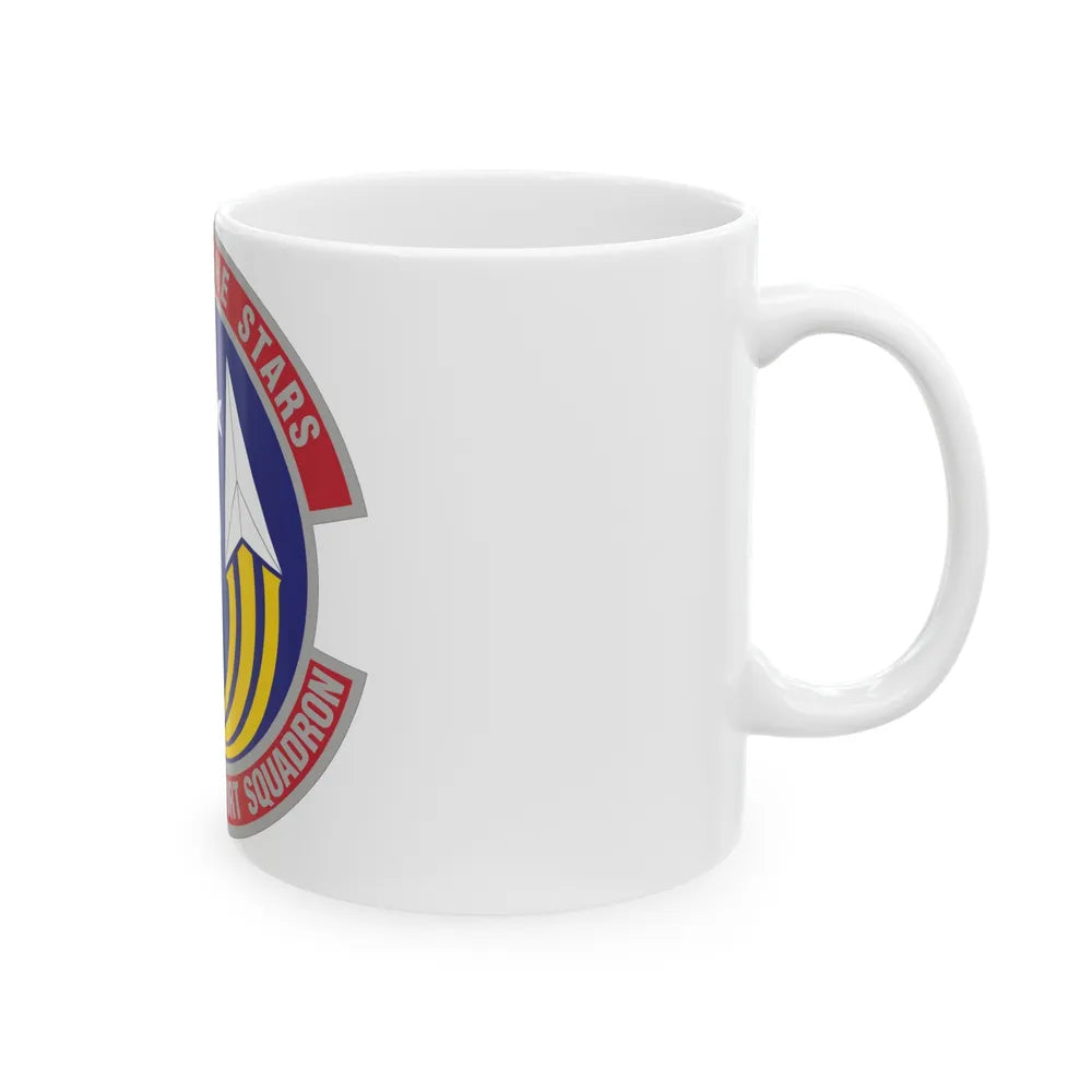 30th Launch Support Squadron (U.S. Air Force) White Coffee Mug-Go Mug Yourself