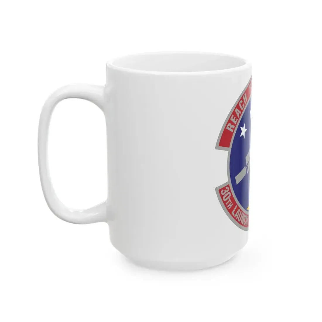 30th Launch Support Squadron (U.S. Air Force) White Coffee Mug - Go Mug Yourself