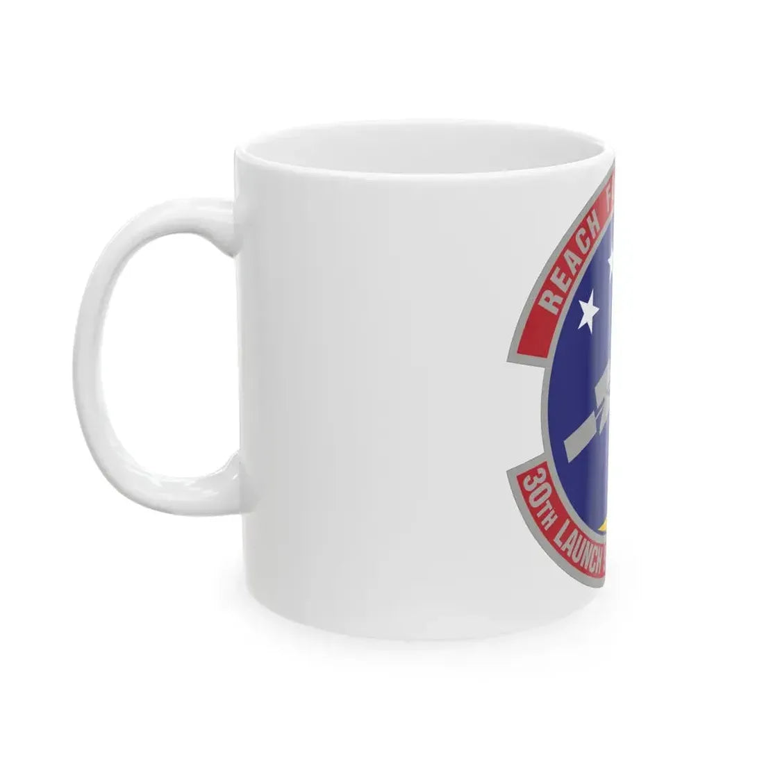 30th Launch Support Squadron (U.S. Air Force) White Coffee Mug - Go Mug Yourself