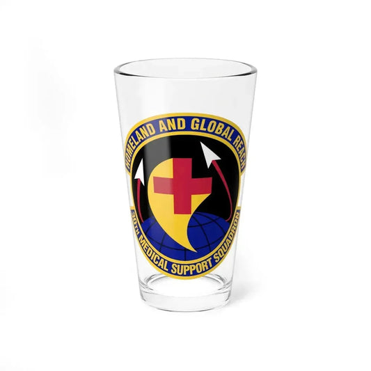 30th Medical Support Squadron (U.S. Air Force) Pint Glass 16oz 16oz - Go Mug Yourself
