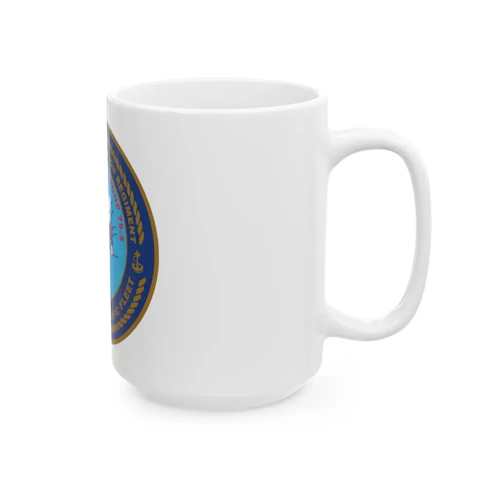 30TH NCR USPACFLT Seabee (U.S. Navy) White Coffee Mug - Go Mug Yourself