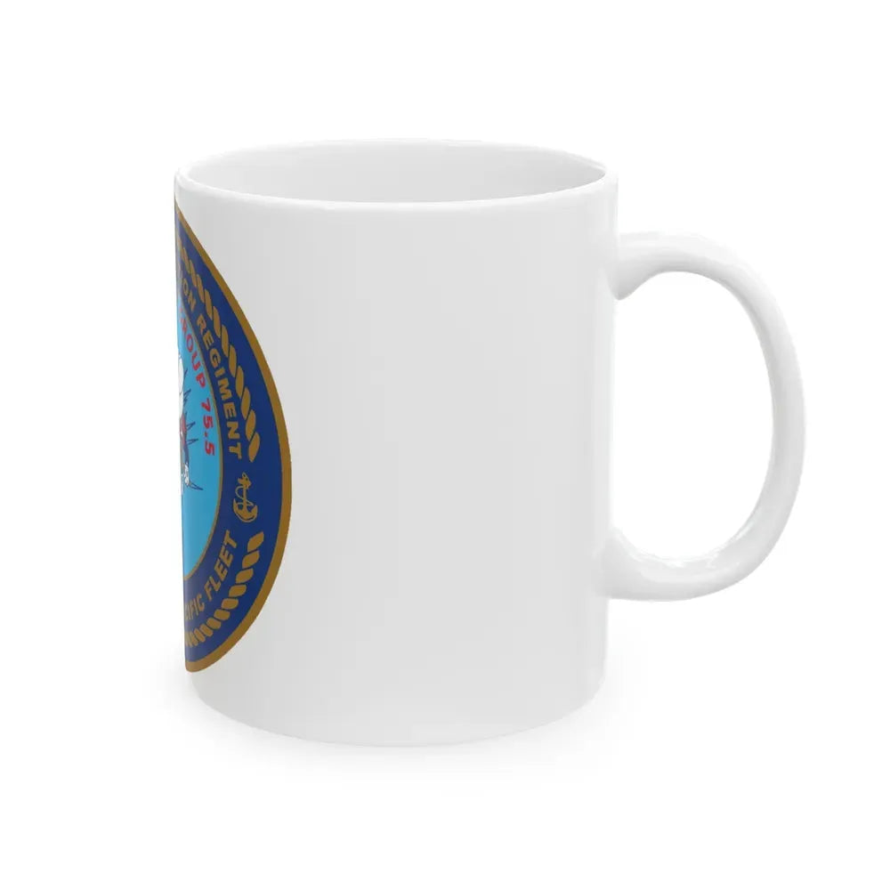 30TH NCR USPACFLT Seabee (U.S. Navy) White Coffee Mug - Go Mug Yourself