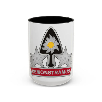 31 Engineer Battalion (U.S. Army) Accent Coffee Mug-15oz-Black-Go Mug Yourself