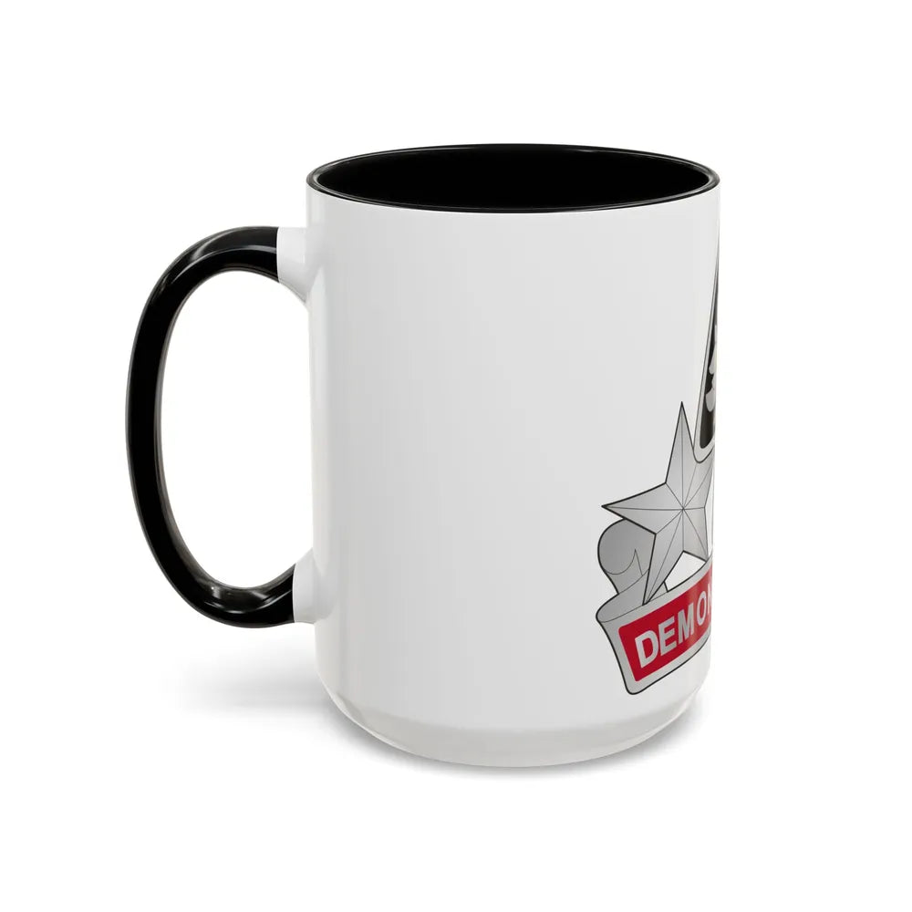 31 Engineer Battalion (U.S. Army) Accent Coffee Mug-Go Mug Yourself