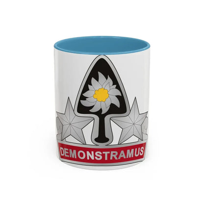 31 Engineer Battalion (U.S. Army) Accent Coffee Mug 11oz Light Blue - Go Mug Yourself