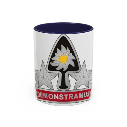 31 Engineer Battalion (U.S. Army) Accent Coffee Mug 11oz Navy - Go Mug Yourself