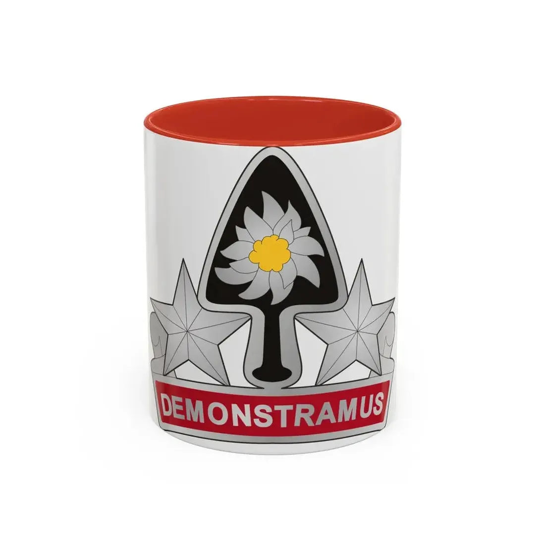 31 Engineer Battalion (U.S. Army) Accent Coffee Mug 11oz Red - Go Mug Yourself