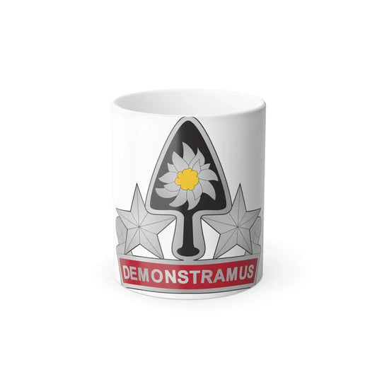31 Engineer Battalion (U.S. Army) Color Changing Coffee Mug 11oz - Go Mug Yourself