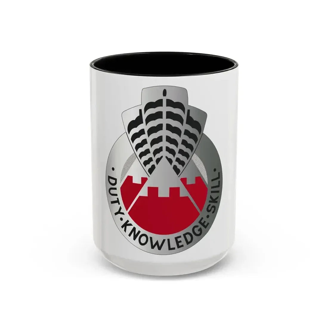 31 Engineer Group (U.S. Army) Accent Coffee Mug 15oz Black - Go Mug Yourself