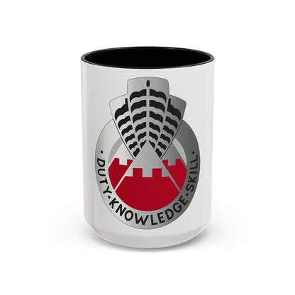 31 Engineer Group (U.S. Army) Accent Coffee Mug 15oz Black - Go Mug Yourself