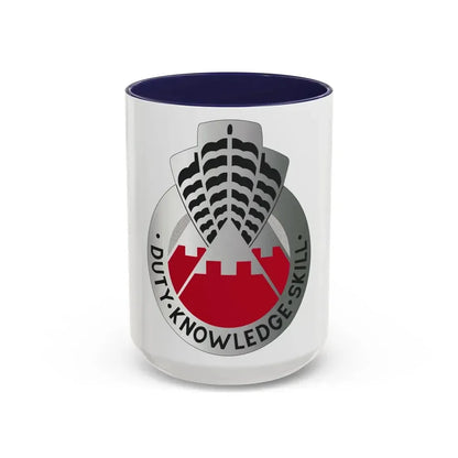 31 Engineer Group (U.S. Army) Accent Coffee Mug 15oz Navy - Go Mug Yourself