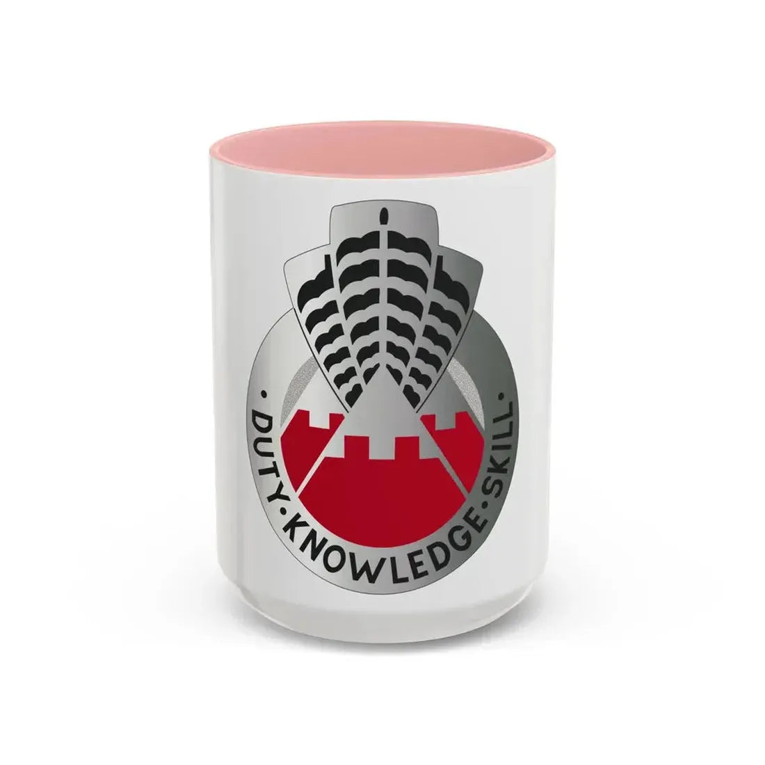 31 Engineer Group (U.S. Army) Accent Coffee Mug 15oz Pink - Go Mug Yourself