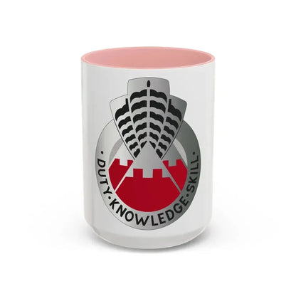 31 Engineer Group (U.S. Army) Accent Coffee Mug 15oz Pink - Go Mug Yourself