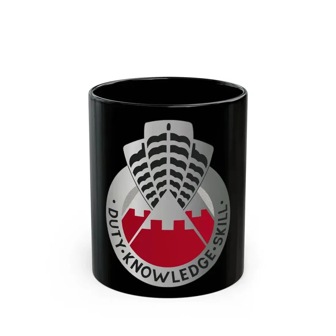 31 Engineer Group (U.S. Army) Black Coffee Mug - Go Mug Yourself