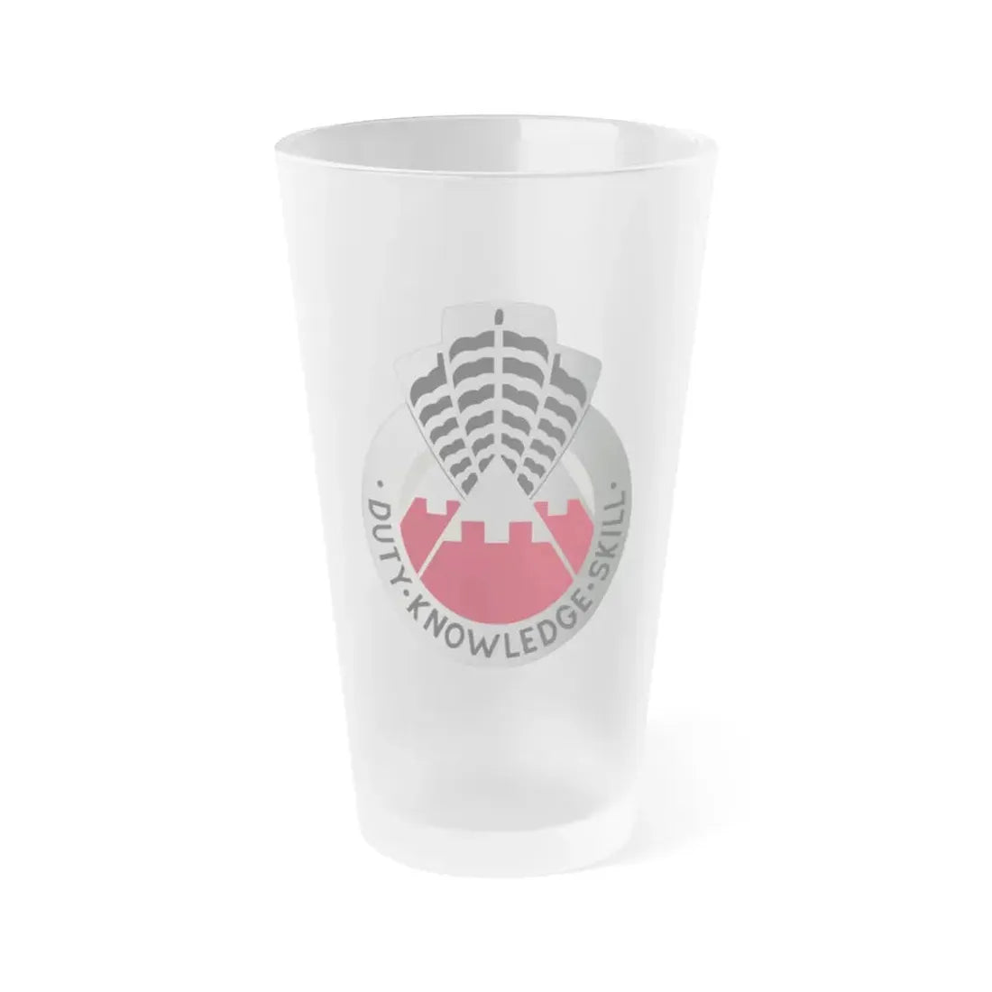 31 Engineer Group (U.S. Army) Frosted Pint Glass 16oz Default Title - Go Mug Yourself