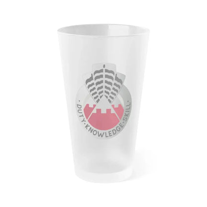 31 Engineer Group (U.S. Army) Frosted Pint Glass 16oz Default Title - Go Mug Yourself