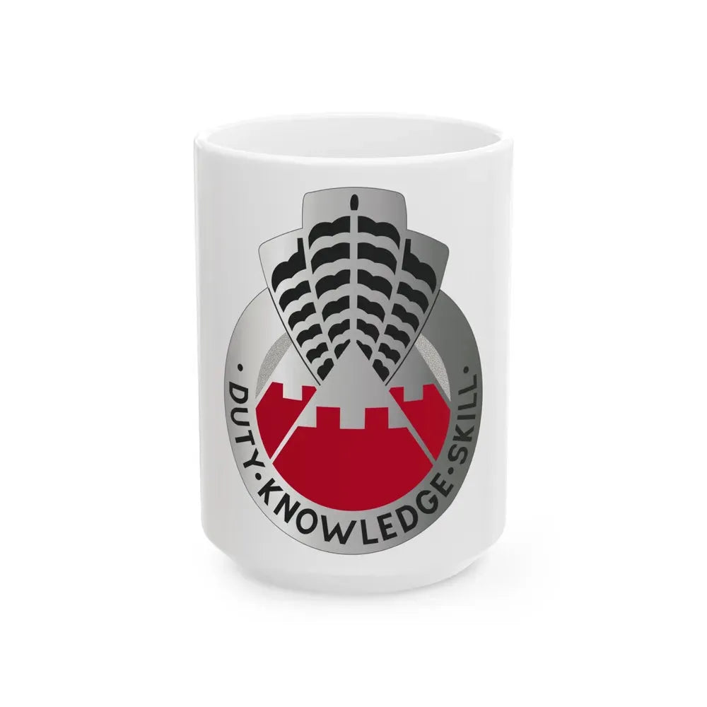 31 Engineer Group (U.S. Army) White Coffee Mug 15oz - Go Mug Yourself