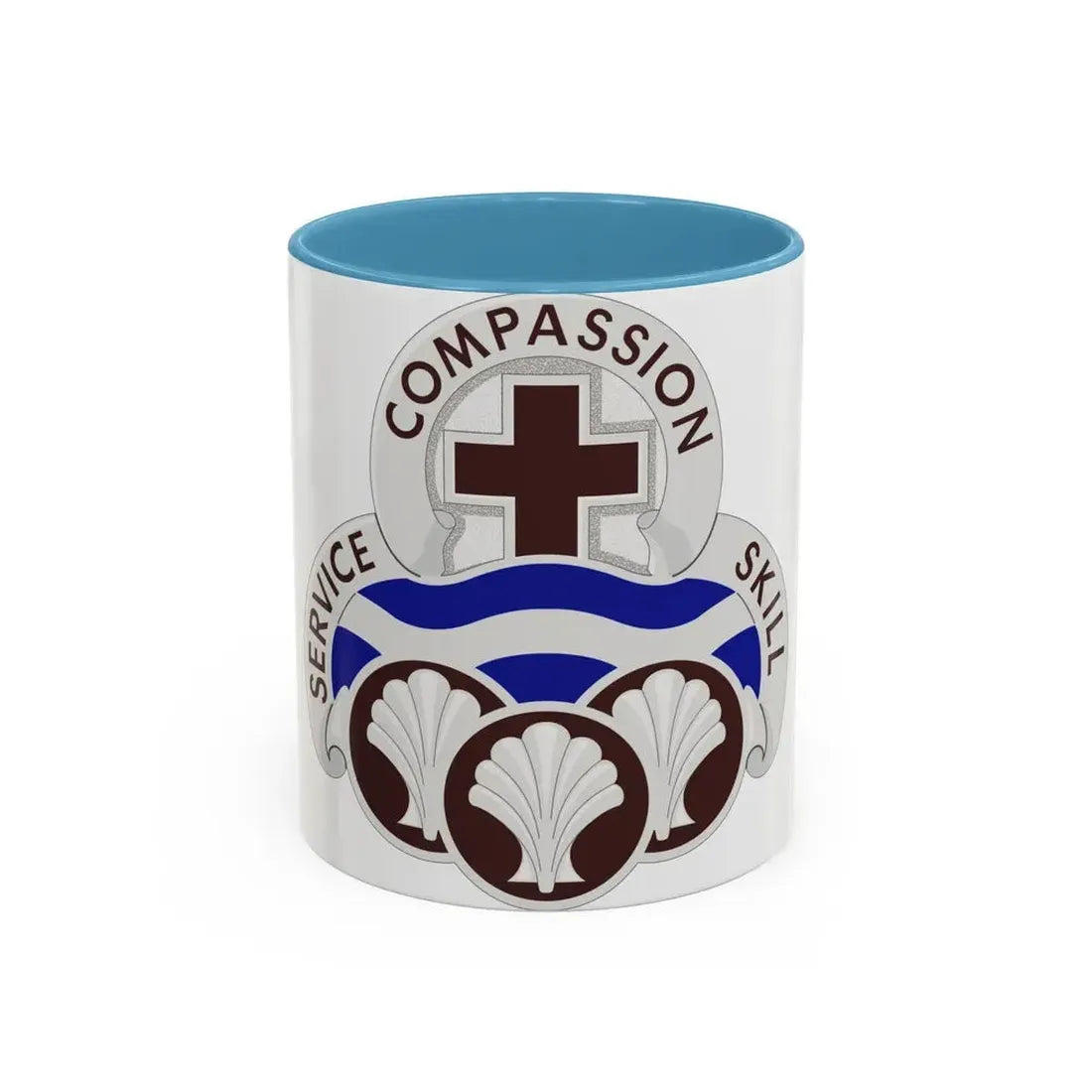 31 Field Hospital (U.S. Army) Accent Coffee Mug 11oz Light Blue - Go Mug Yourself