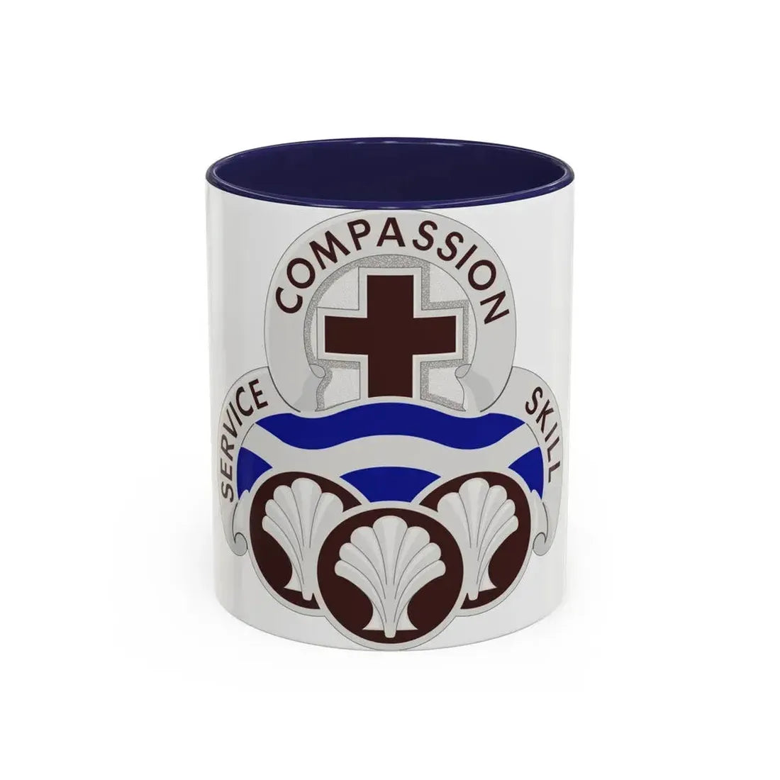 31 Field Hospital (U.S. Army) Accent Coffee Mug 11oz Navy - Go Mug Yourself