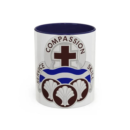 31 Field Hospital (U.S. Army) Accent Coffee Mug 11oz Navy - Go Mug Yourself