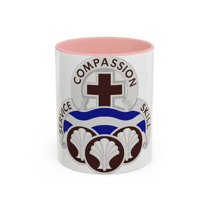 31 Field Hospital (U.S. Army) Accent Coffee Mug 11oz Pink - Go Mug Yourself