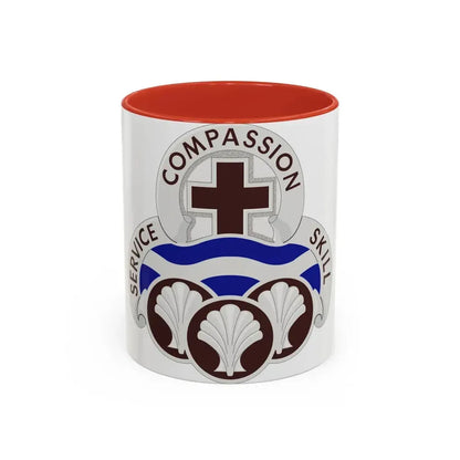 31 Field Hospital (U.S. Army) Accent Coffee Mug 11oz Red - Go Mug Yourself