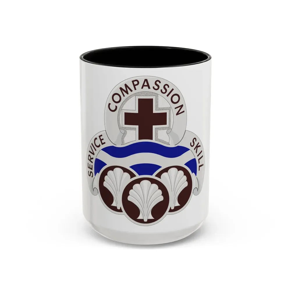 31 Field Hospital (U.S. Army) Accent Coffee Mug 15oz Black - Go Mug Yourself