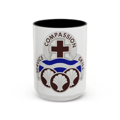 31 Field Hospital (U.S. Army) Accent Coffee Mug 15oz Black - Go Mug Yourself