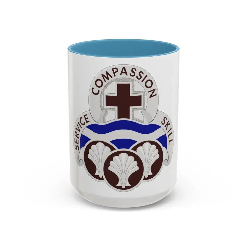 31 Field Hospital (U.S. Army) Accent Coffee Mug 15oz Light Blue - Go Mug Yourself