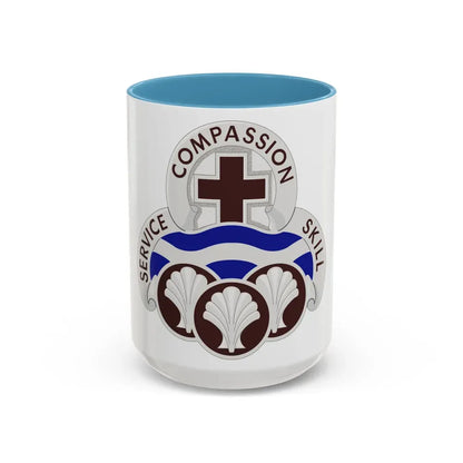 31 Field Hospital (U.S. Army) Accent Coffee Mug 15oz Light Blue - Go Mug Yourself