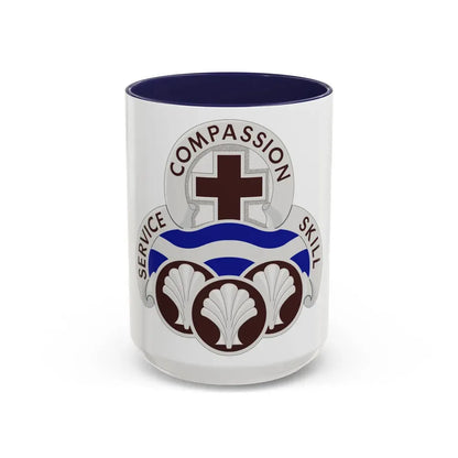 31 Field Hospital (U.S. Army) Accent Coffee Mug 15oz Navy - Go Mug Yourself