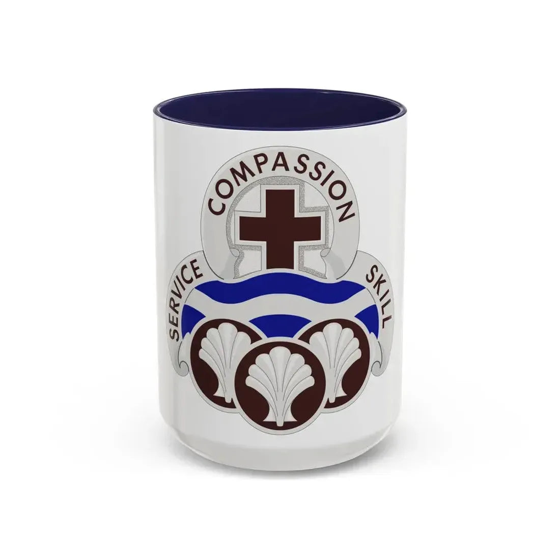 31 Field Hospital (U.S. Army) Accent Coffee Mug 15oz Navy - Go Mug Yourself