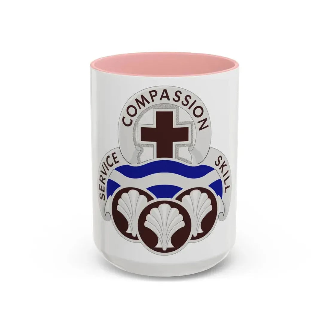 31 Field Hospital (U.S. Army) Accent Coffee Mug 15oz Pink - Go Mug Yourself