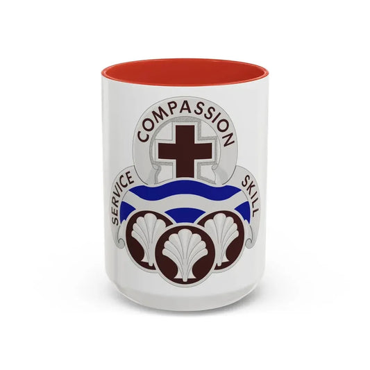 31 Field Hospital (U.S. Army) Accent Coffee Mug 15oz Red - Go Mug Yourself