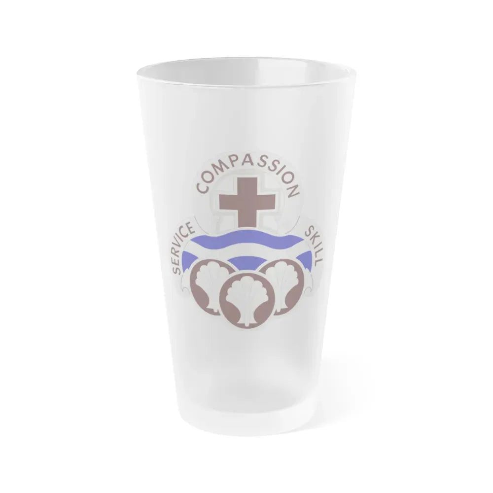 31 Field Hospital (U.S. Army) Frosted Pint Glass 16oz Default Title - Go Mug Yourself