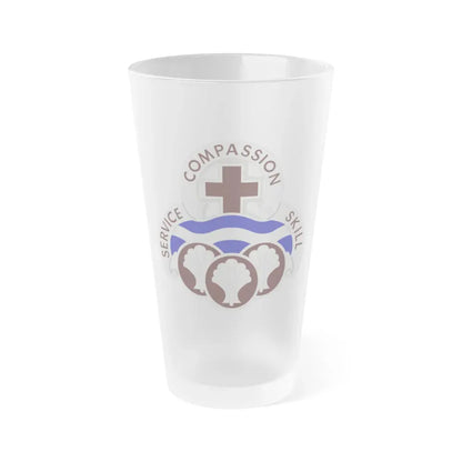 31 Field Hospital (U.S. Army) Frosted Pint Glass 16oz Default Title - Go Mug Yourself
