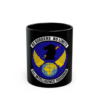 31 Intelligence Squadron ACC (U.S. Air Force) Black Coffee Mug-11oz-Go Mug Yourself