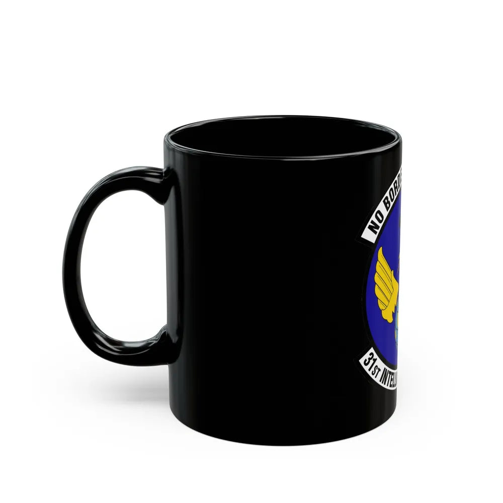 31 Intelligence Squadron ACC (U.S. Air Force) Black Coffee Mug-Go Mug Yourself