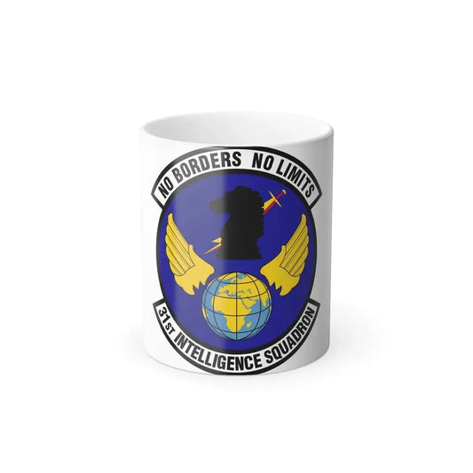 31 Intelligence Squadron ACC (U.S. Air Force) Color Changing Coffee Mug 11oz - Go Mug Yourself