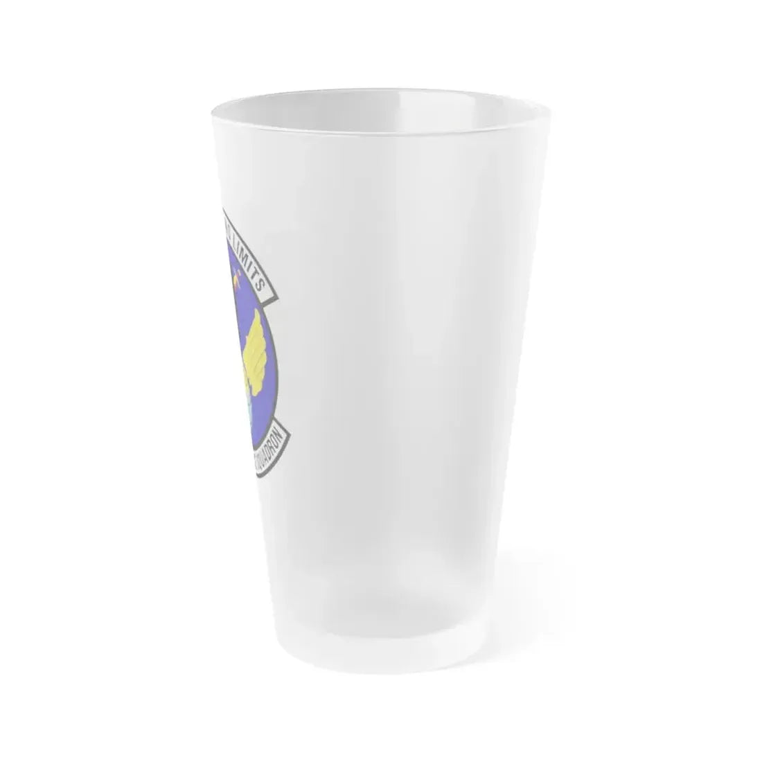 31 Intelligence Squadron ACC (U.S. Air Force) Frosted Pint Glass 16oz - Go Mug Yourself