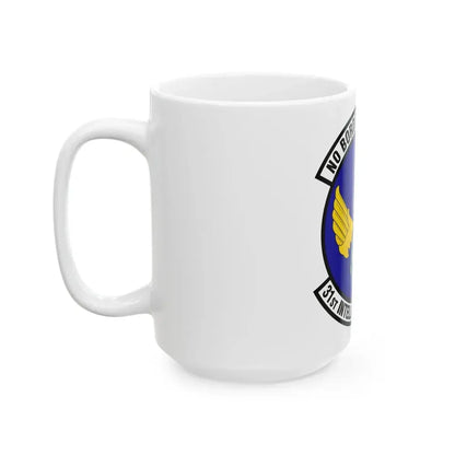 31 Intelligence Squadron ACC (U.S. Air Force) White Coffee Mug - Go Mug Yourself