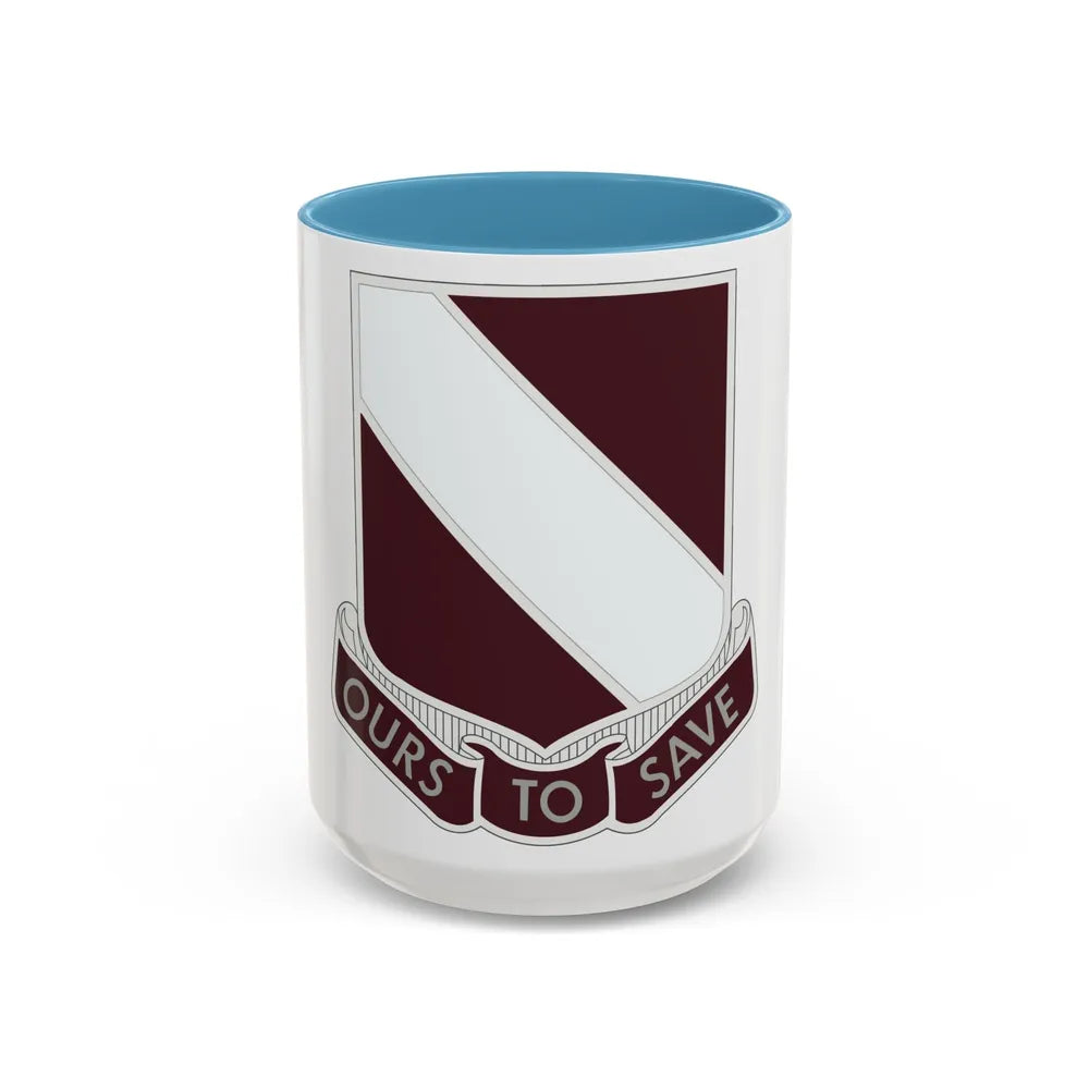 31 Medical Group (U.S. Army) Accent Coffee Mug-15oz-Light Blue-Go Mug Yourself