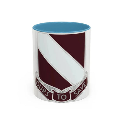 31 Medical Group (U.S. Army) Accent Coffee Mug 11oz Light Blue - Go Mug Yourself