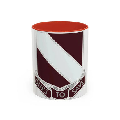 31 Medical Group (U.S. Army) Accent Coffee Mug 11oz Red - Go Mug Yourself