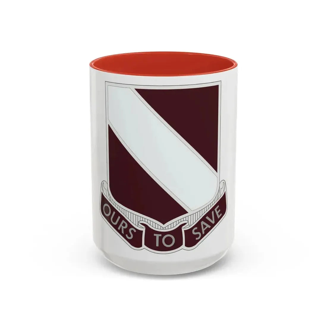 31 Medical Group (U.S. Army) Accent Coffee Mug 15oz Red - Go Mug Yourself