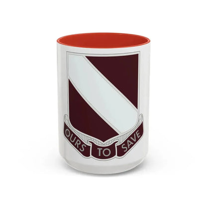 31 Medical Group (U.S. Army) Accent Coffee Mug 15oz Red - Go Mug Yourself