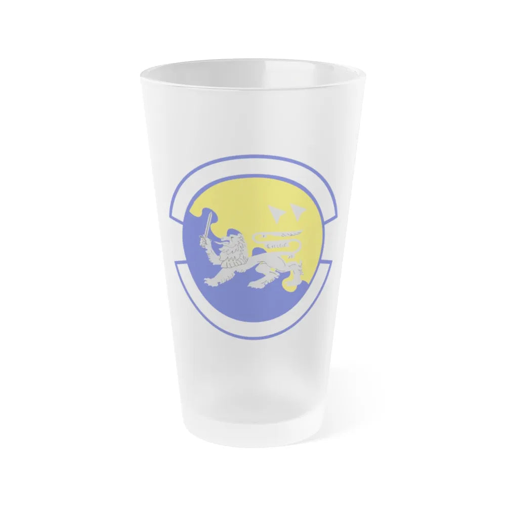 31 Operations Support Squadron USAFE (U.S. Air Force) Frosted Pint Glass 16oz-16oz-Frosted-Go Mug Yourself